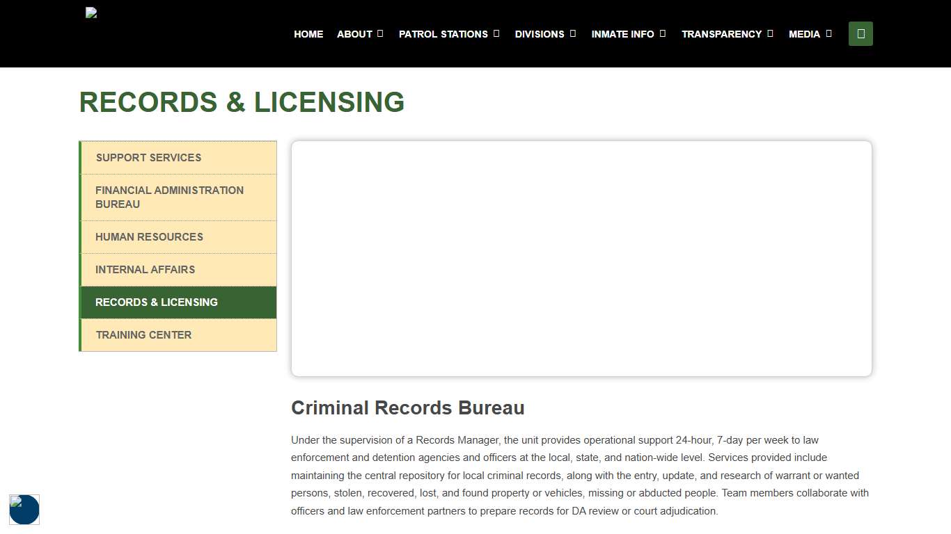 Records & Licensing – Ventura Sheriff Official Website