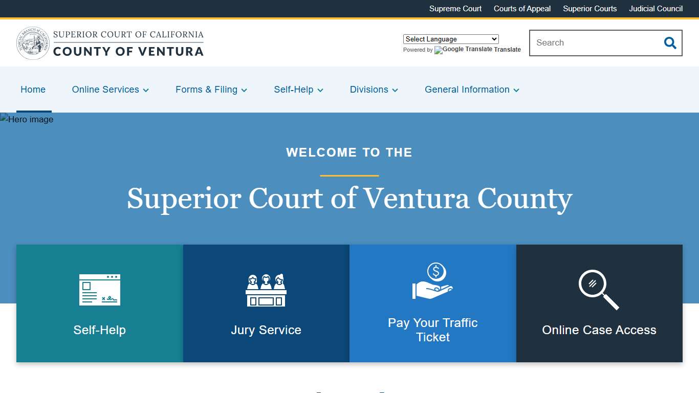 Home | Superior Court of California | County of Ventura